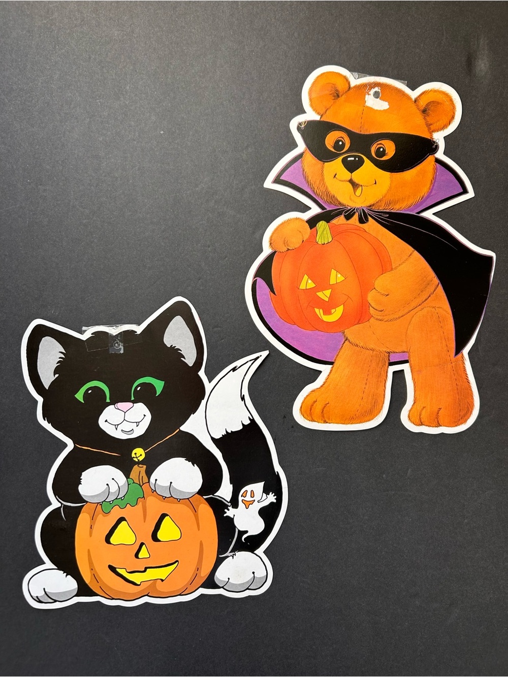 Vintage Halloween 80s/90s die cuts